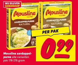 Nettorama Mousline aardappel- puree aanbieding