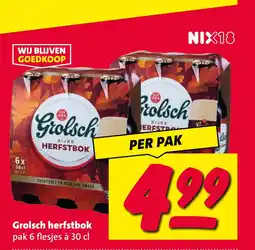 Nettorama Grolsch herfstbok aanbieding