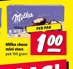 Nettorama Milka choco mini stars aanbieding