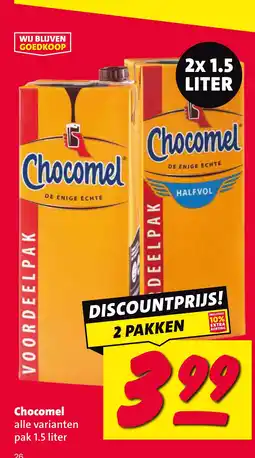Nettorama Chocomel aanbieding