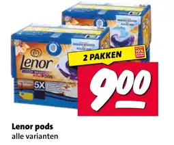 Nettorama Lenor pods aanbieding