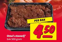 Nettorama Oma's stoverij aanbieding
