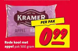 Nettorama Rode kool met appel aanbieding