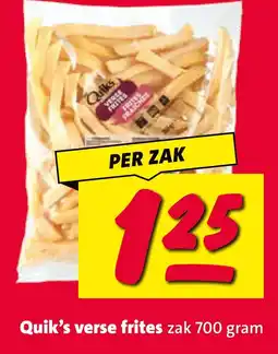 Nettorama Quik's verse frites aanbieding