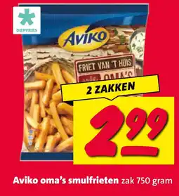 Nettorama Aviko oma's smulfrieten aanbieding