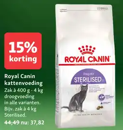 Maxi Zoo Royal Canin kattenvoeding aanbieding