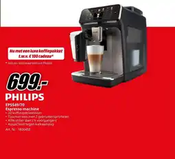 MediaMarkt Philips EPS540/70 espresso machine aanbieding