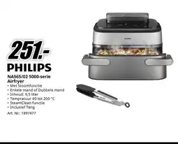 MediaMarkt PHILIPS NA565/02 5000-serie Airfryer aanbieding