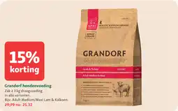 Maxi Zoo Grandorf hondenvoeding aanbieding