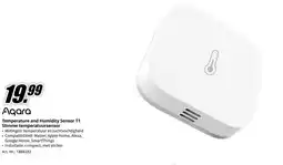 MediaMarkt Aqara Temperature and Humidity Sensor T1 Slimme temperatuursensor aanbieding