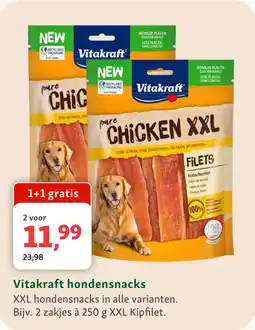 Maxi Zoo Vitakraft hondensnacks aanbieding