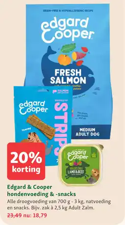 Maxi Zoo Edgard & Cooper hondenvoeding & -snacks aanbieding