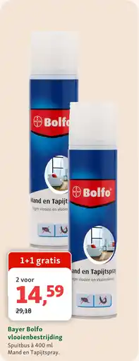 Maxi Zoo Bayer Bolfo vlooienbestrijding aanbieding