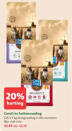 Maxi Zoo CaroCroc kattenvoeding aanbieding