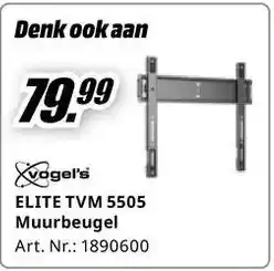 MediaMarkt Vogel's elite TVM 5505 muurbeugel aanbieding