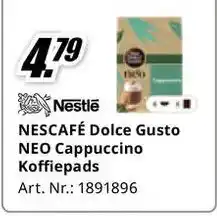 MediaMarkt Nestle Dolce Gusto Cappuccino Koffiepads aanbieding