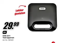 MediaMarkt OK OSM 3211 Tosti-apparaat aanbieding