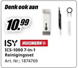 MediaMarkt ISY ICS-1000 7-in-1 Reinigingsset aanbieding
