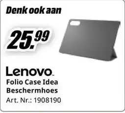 MediaMarkt Lenovo Folio Case Idea Beschermhoes aanbieding