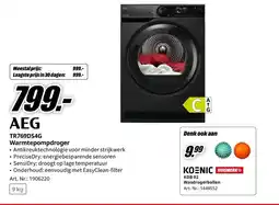 MediaMarkt AEG TR769DS4G Warmtepompdroger aanbieding