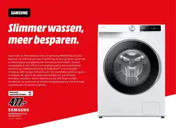 MediaMarkt Samsung WW90DG6U25LEU3 Wasmachine aanbieding