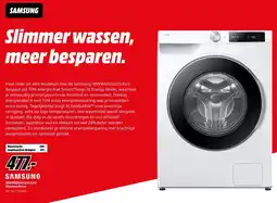 MediaMarkt Samsung WW90DG6U25LEU3 Wasmachine aanbieding