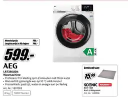 MediaMarkt AEG LR7386UD4 Wasmachine aanbieding