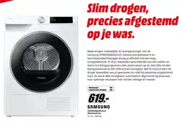 MediaMarkt Samsung DV90DG6845LEU3 Wasmachine aanbieding
