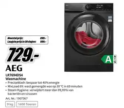 MediaMarkt AEG LR7694DS4 Wasmachine aanbieding