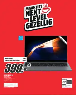 MediaMarkt Samsung Galaxy Book4 Windows Laptop aanbieding
