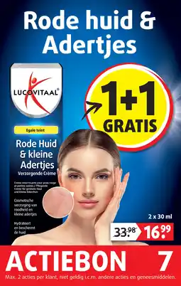 Lucovitaal Lucovitaal Rode Huid & Kleine Adertjes aanbieding