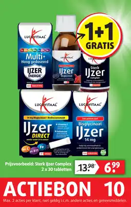 Lucovitaal Lucovitaal IJzer aanbieding