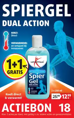 Lucovitaal Lucovitaal spiergel dual action aanbieding