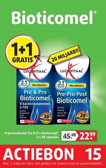 Lucovitaal Lucovitaal Bioticomel aanbieding