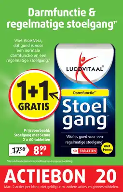 Lucovitaal Lucovitaal darmfunctie & regelmatige stoelgang aanbieding
