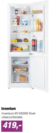 EP Inventum KV1808W Koel-vriescombinatie aanbieding