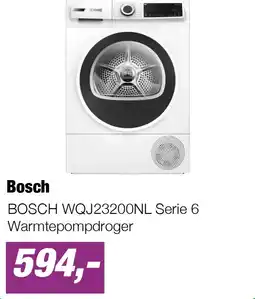 EP BOSCH WQJ23200NL Serie 6 Warmtepompdroger aanbieding