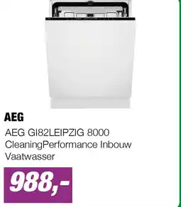 EP AEG GI82LEIPZIG 8000 CleaningPerformance Inbouw Vaatwasser aanbieding