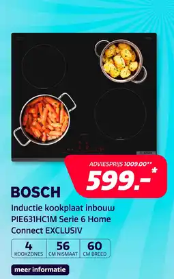 Electroworld Bosch PIE631HC1M Serie 6 Home Connect EXCLUSIV aanbieding