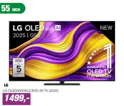 EP LG OLED55G56LS EVO 4K TV (2025) aanbieding