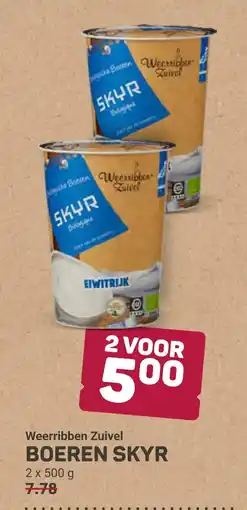 Ekoplaza Weerribben Zuivel aanbieding