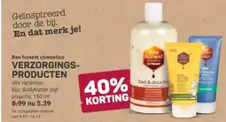 Ekoplaza Bee honest cosmetics aanbieding