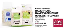 Ekoplaza Meesters van de Halm aanbieding