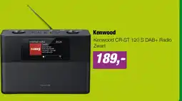 EP Kenwood CR-ST 120 S DAB+ Radio Zwart aanbieding