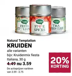 Ekoplaza Natural Temptation aanbieding