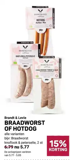 Ekoplaza Brandt & Levie aanbieding