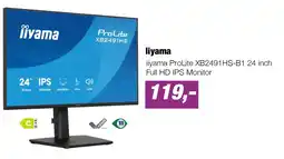 EP iiyama ProLite XB2491HS-B1 24 inch Full HD IPS Monitor aanbieding