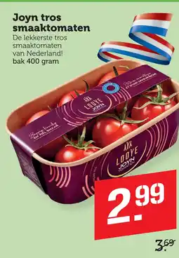 Coop Joyn tros smaaktomaten aanbieding