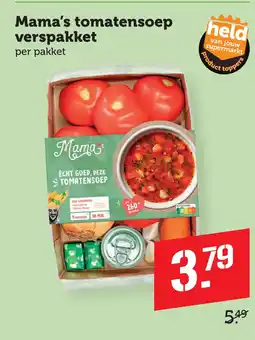 Coop Mama's tomatensoep verspakket aanbieding