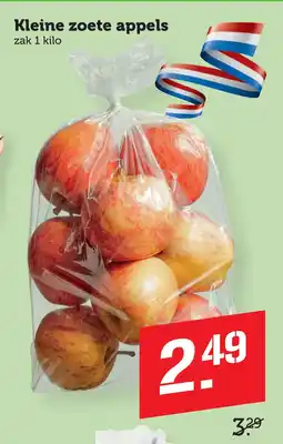 Coop Kleine zoete appels aanbieding
